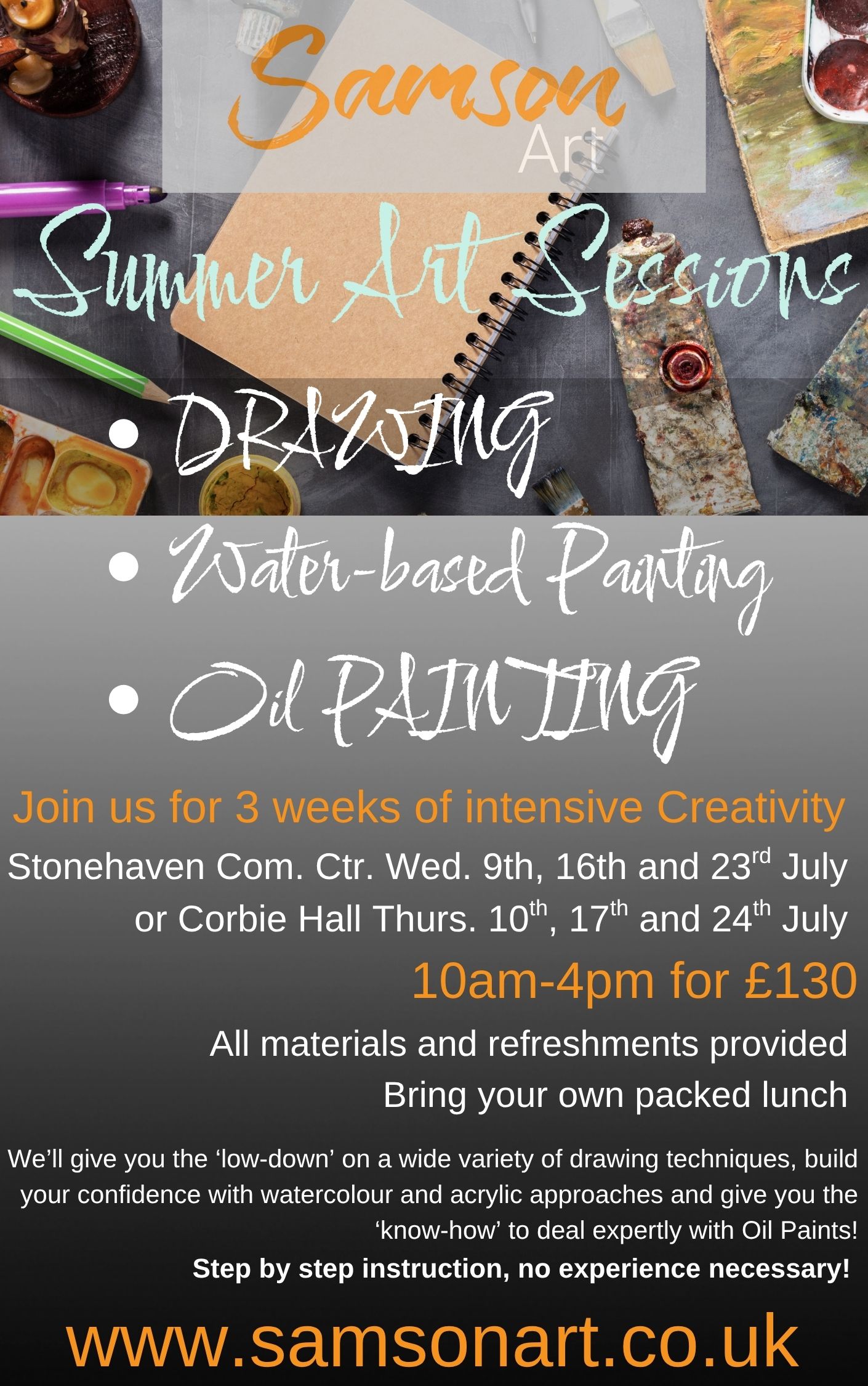 Summer Art Sessions