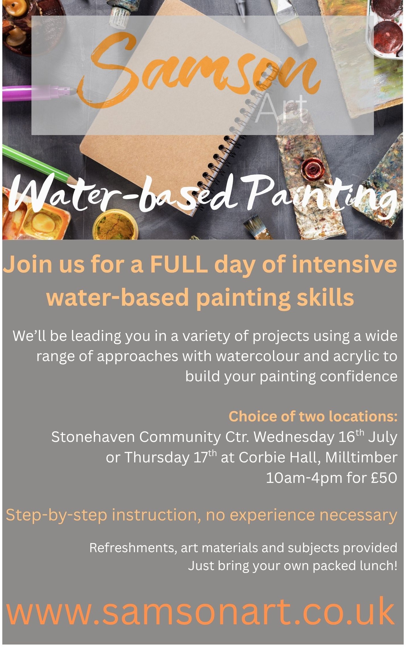 Water-based Painting Summer School