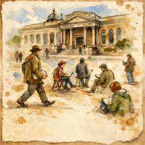 Figure Sketching at Aberdeen Art Gallery SOLD OUT!