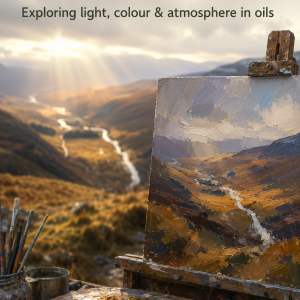 Mountain landscapes in Oils